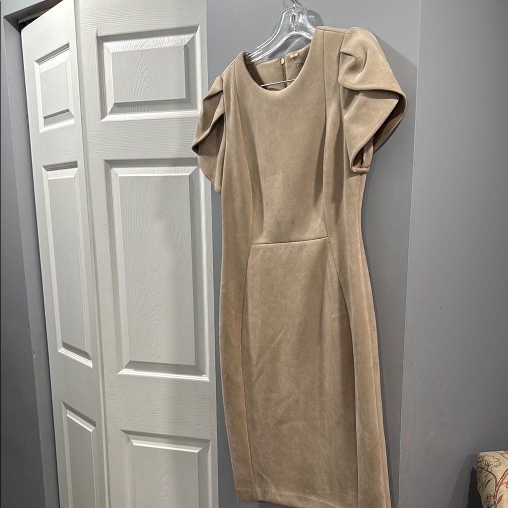 Calvin Klein Taupe Dress
